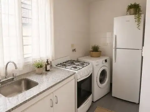 Departamento 3 ambientes con 1 baño