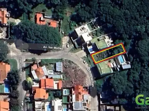 Terreno en Venta 35  mts Fondo