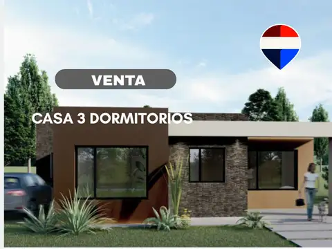 VENTA CASA 3 DORMITORIOS EN FINCA COSTA SERENA