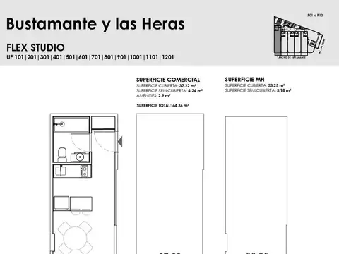 Departamento en Venta al Oeste