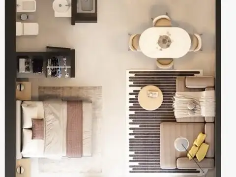 Departamento en Venta de Monoambiente