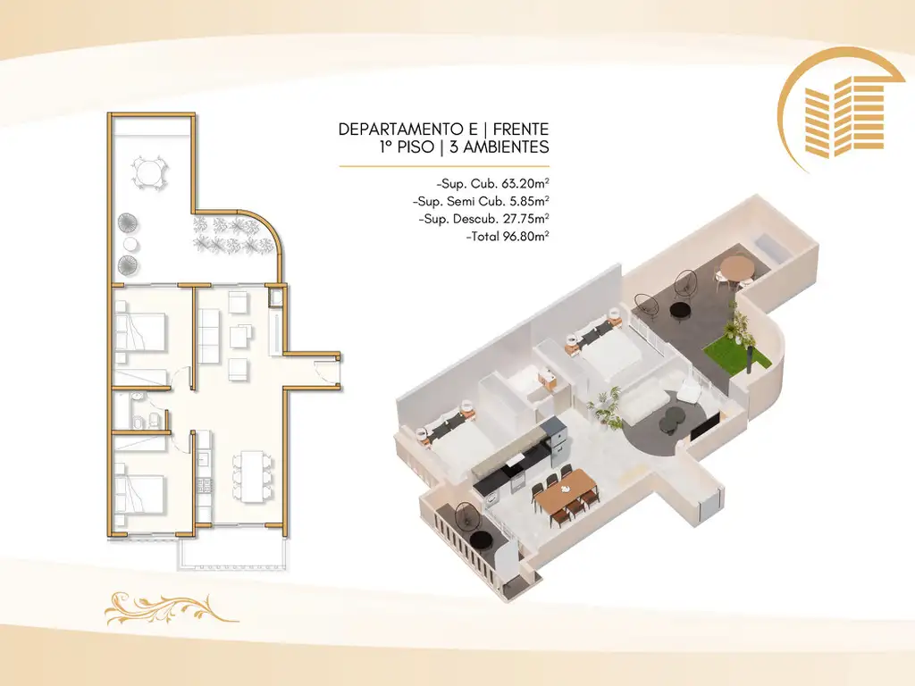 Emprendimiento de 65 Unidades