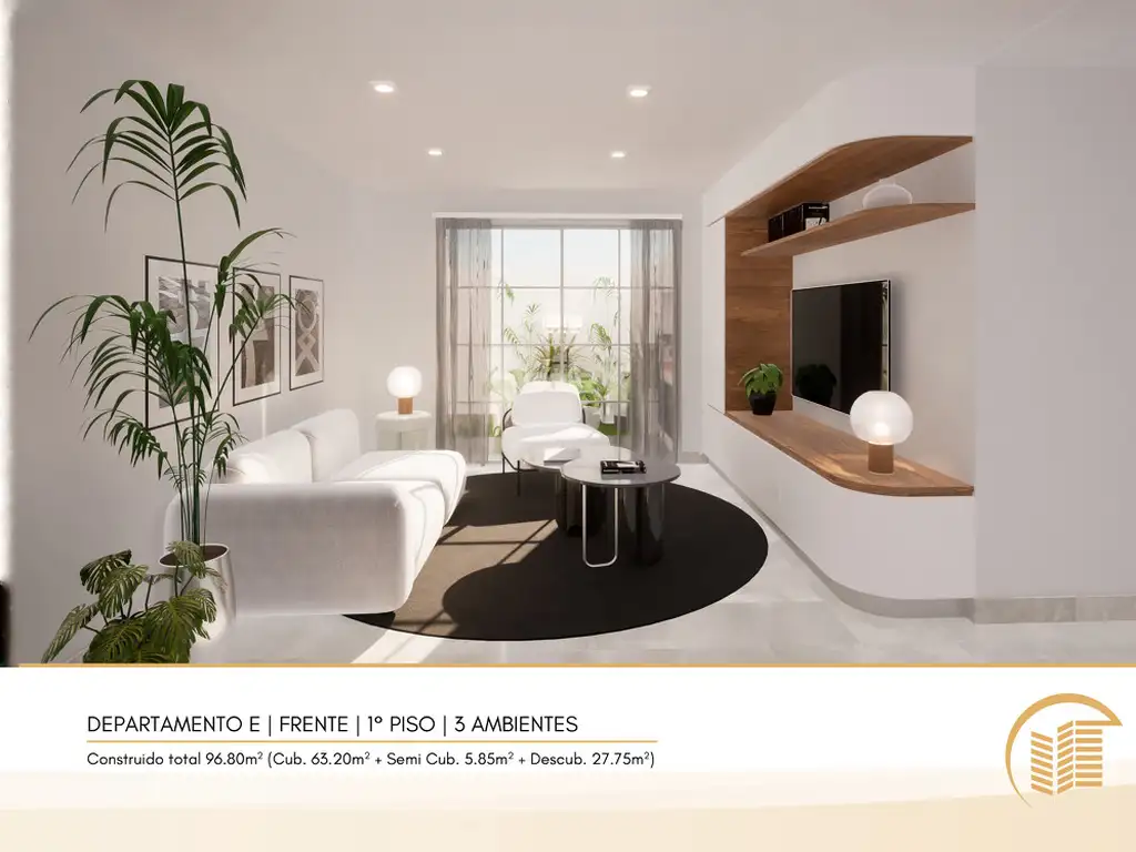 CHATEAU EMEZAR de 65 Unidades en Santos Lugares