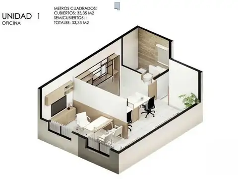 Oficina en Venta al Sur