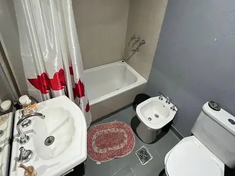 Departamento 2 ambientes con 1 baño