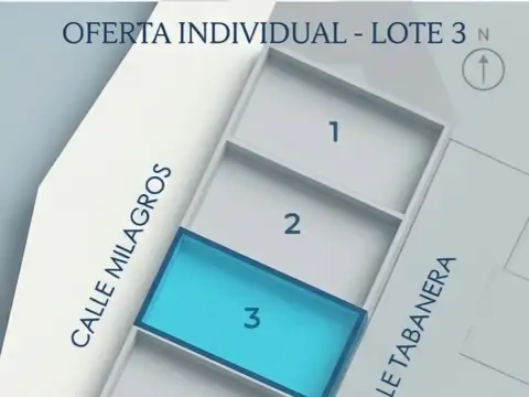 CALLE MILAGROS, GUAYMALLÉN: LOTE 3 - (300m²)