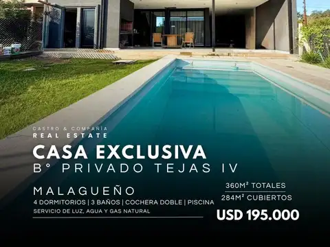Casa en Venta en Tejas 4, Malagueño