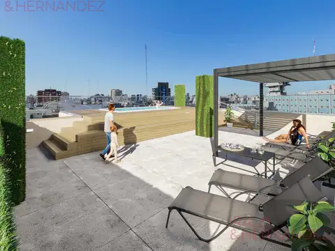Departamento 3 ambientes con 1 baño