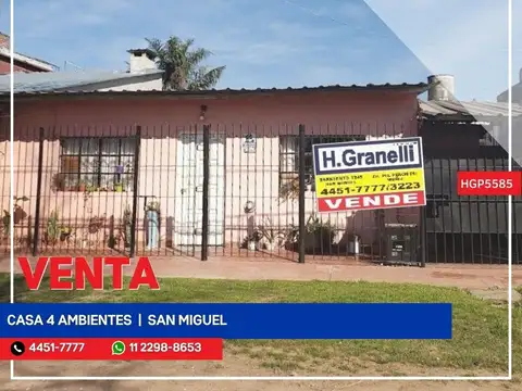 Casa - Venta - Argentina, San Miguel - Dr. Francisco Muñiz 1931