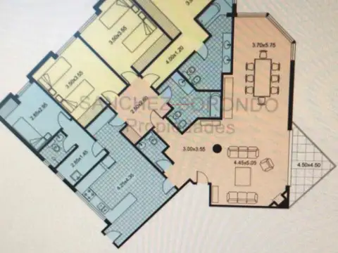 Departamento en Alquiler de 4 ambientes