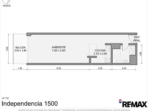 Departamento en Venta al Noroeste