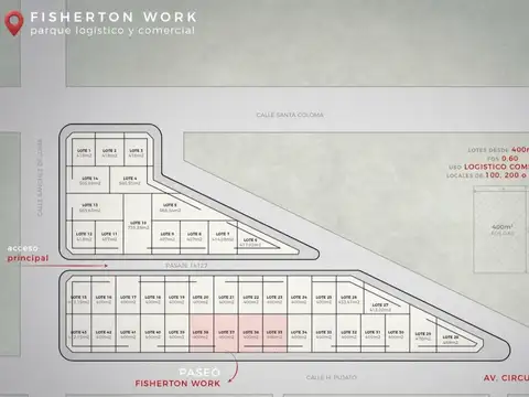 Av. Hernán Pujato al 7800, Fisherton Work