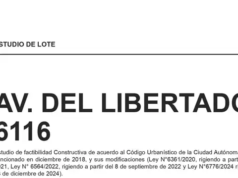 Lote para desarrollo
