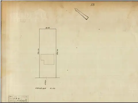 Terreno en Venta 8  mts Frente