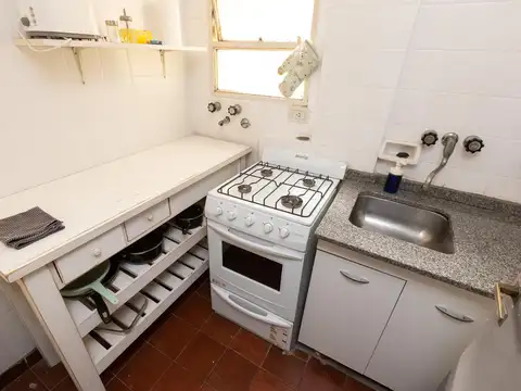 Departamento 2 ambientes con 1 baño