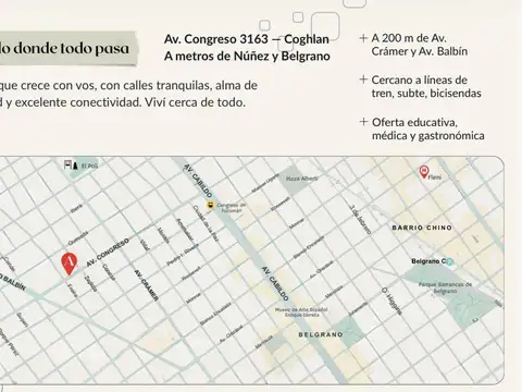Departamento en Venta de 1 dormitorio