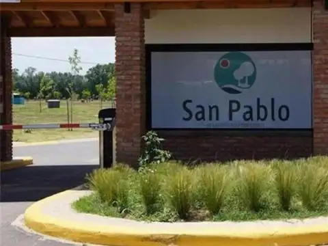 Lote interno en venta en barrio San Pablo, Pilar.