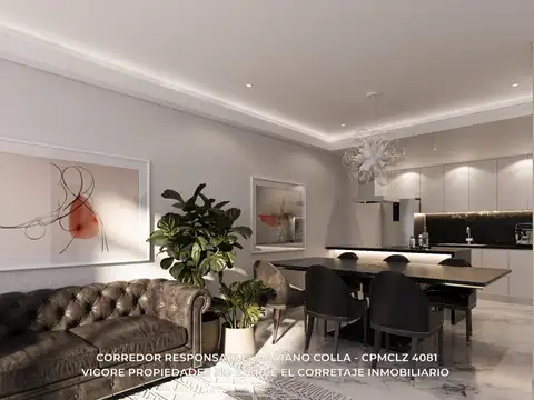 Departamento Monoambiente con 1 baño