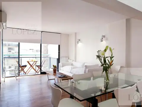 Venta Departamento Dúplex, Las Cañitas 2 dormitorios moderno y luminoso, balcón APTO CREDITO