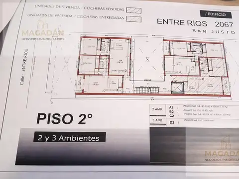 Departamento en Venta en San Justo, USD 69.000