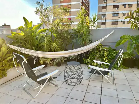 Departamento 2 ambientes EN ALQUILER con terraza propia parrilla y pileta | Palermo Hollywood