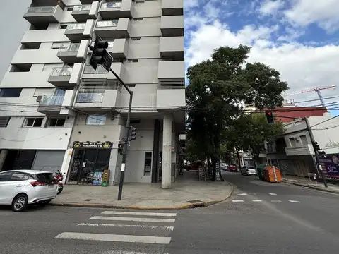 Monoambiente sobre Francia. Balcón