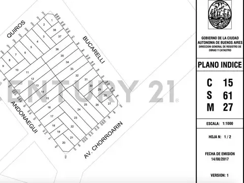 Terreno en Venta 8,66  mts Frente