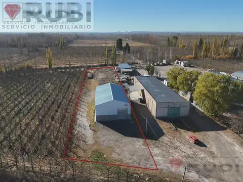 Galpón en alquiler sobre ruta 22