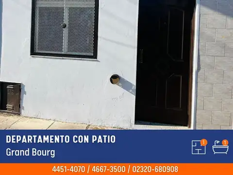 Departamento - Alquiler - Argentina, Grand Bourg - José de San Martin 1196