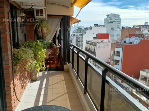 VENTA – Dpto 3 amb c/ cochera y baulera – Palermo – piso alto, vista abierta, muy luminoso