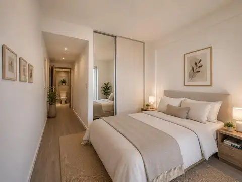Depto 3  amb. de 100 mts. con lavadero  y cochera en venta a estrenar en Villa Santa Rita
