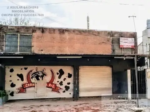 2 locales + deposito en primer piso