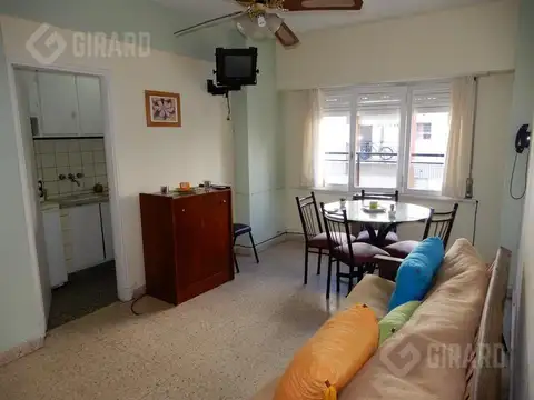 Departamento 2 ambientes con 1 baño