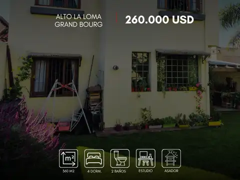 Casa en venta en Barrio Alto La Loma, Grand Bourg, Salta