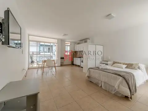 Departamento monoambiente temporario en Rosario  Jujuy y Balcarce