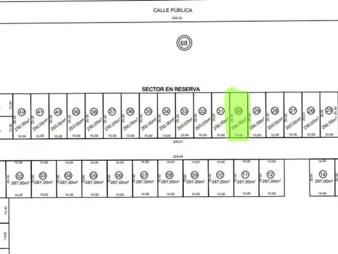 Terreno en Venta en Cuestas De Manantiales, USD 37.000