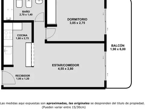 Departamento en Venta al Norte