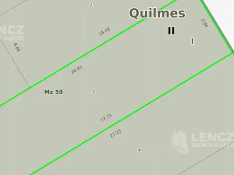 Terreno en Venta de 231,0 m2