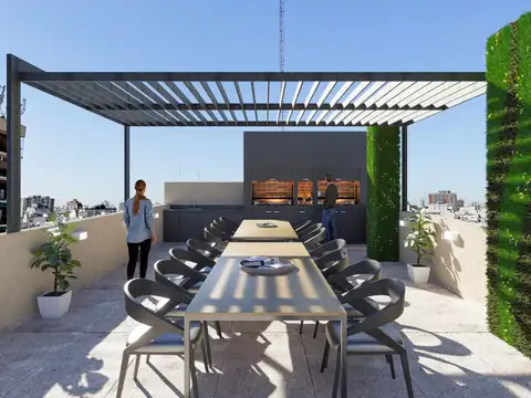 Departamento 3 ambientes con 2 baños