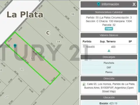 65 entre 159 y 160 , Piso 0
