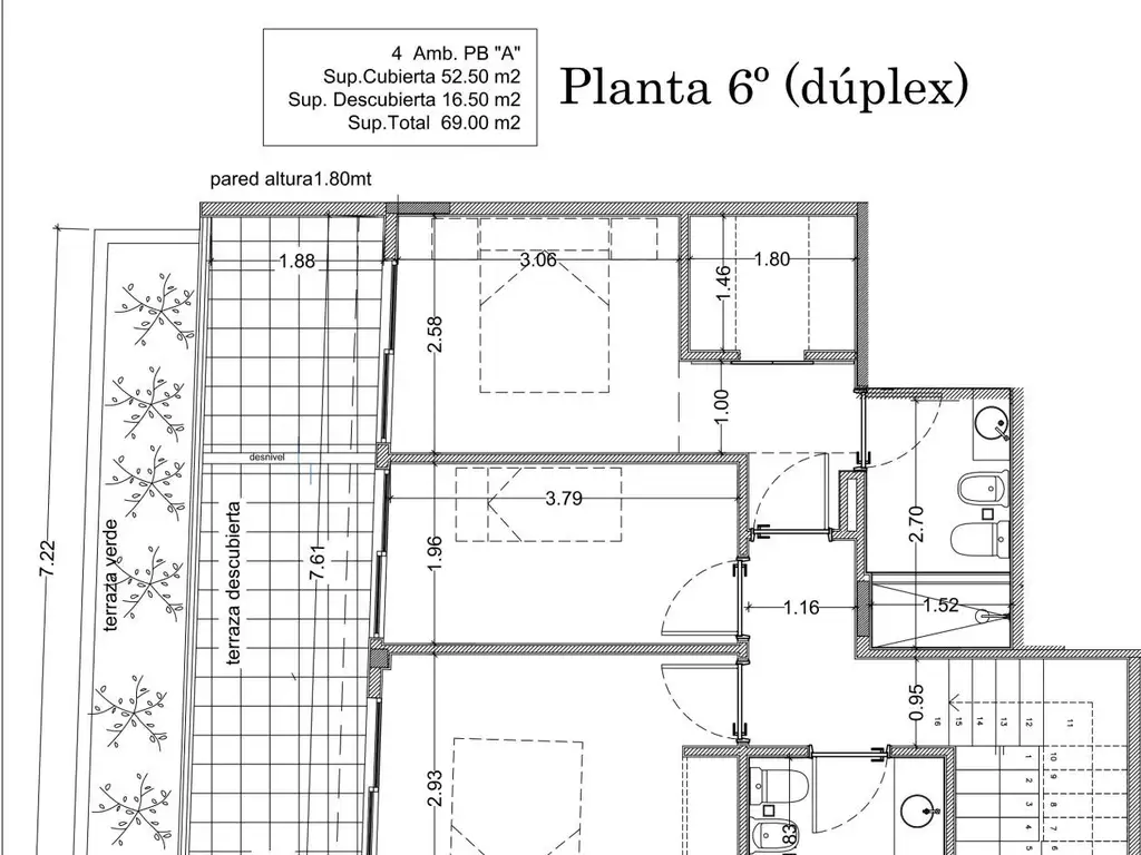 Venta edificio de 1 -3 y 4 amb en duplex - Almagro - Foto 19
