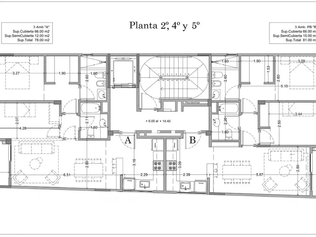 Venta edificio de 1 -3 y 4 amb en duplex - Almagro en Almagro