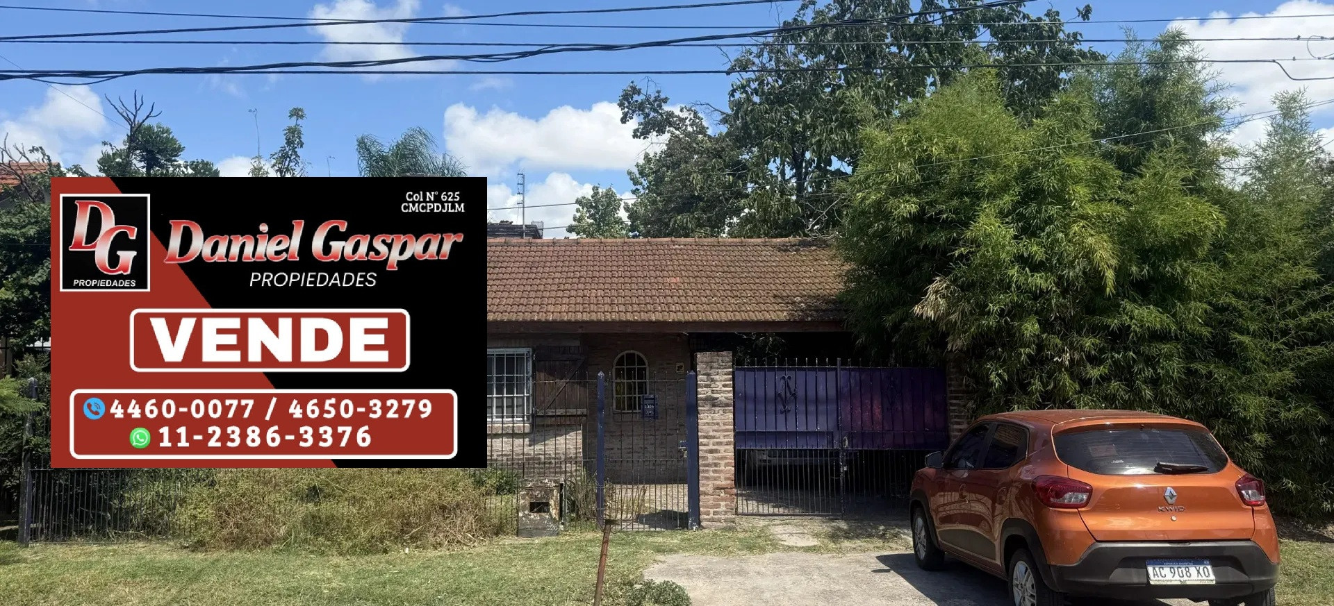 VENTA – CASA TIPO CHALET 3 AMBIENTES C/PISCINA – DON TORCUATO
