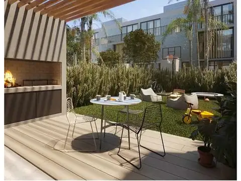 Triplex en venta en barrio cerrado en Tigre. Amplios