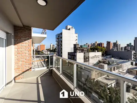 Departamento 2 ambientes con 1 baño