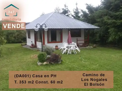 (DA001) EL BOLSON (Cno. Los Nogales), Casa en PH de 60 m2