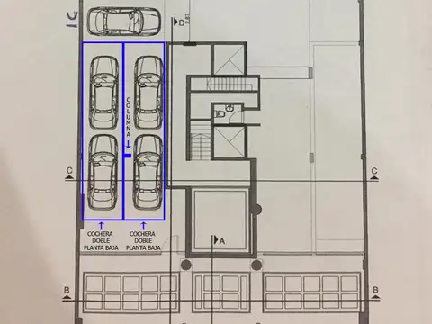 Cocheras fijas simples y dobles en Martiniano Leguizamón 45