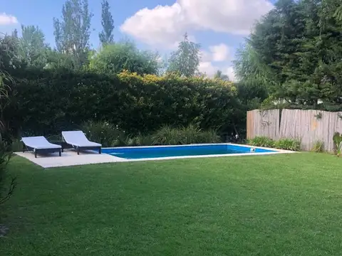Casa en alquiler de verano en Santa Bárbara, 3 dormitorios lote interno