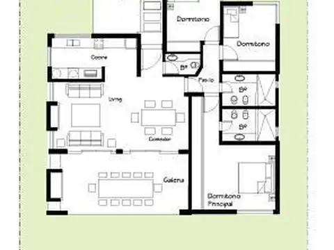 Casa en Venta con 1 cochera