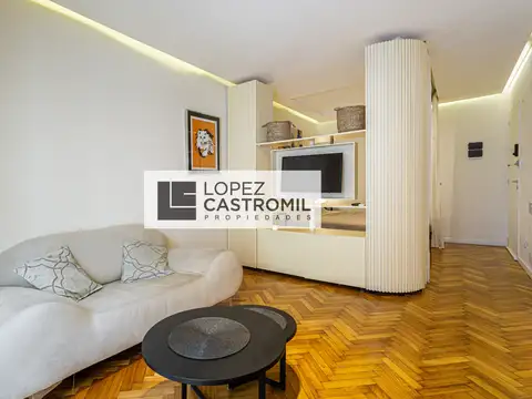 IMPECABLE MONOAMBIENTE DIVISIBLE! DE DISEÑO! Todo a nuevo! Muy luminoso! Amoblado y equipado! ÚNICO! OPORT!